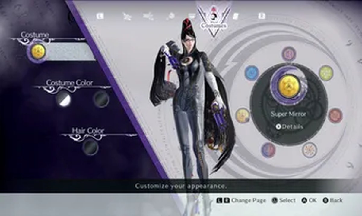 Super Mirror - Bayonetta 1 Costume