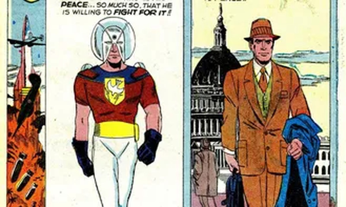 Christopher Smith was a pacifist when he made his first appearance in Charlton Comics’ The Fightin’ 5 #40. A member of a paramilitary force dedicated to keeping the world safe, only non-lethal weapons were kept in his arsenal—until the character was revamped in an explosive four-issue miniseries in 1988.