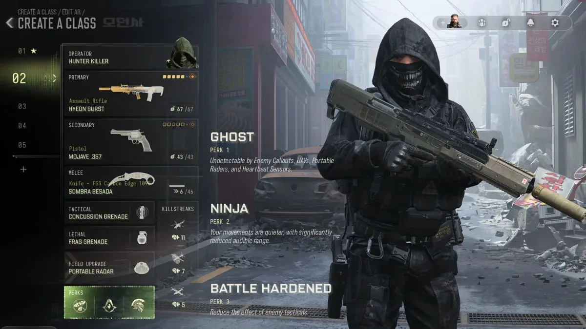 Best Hyeon Burst class setup in Modern Warfare 4 Multiplayer, including the best perks and equipment