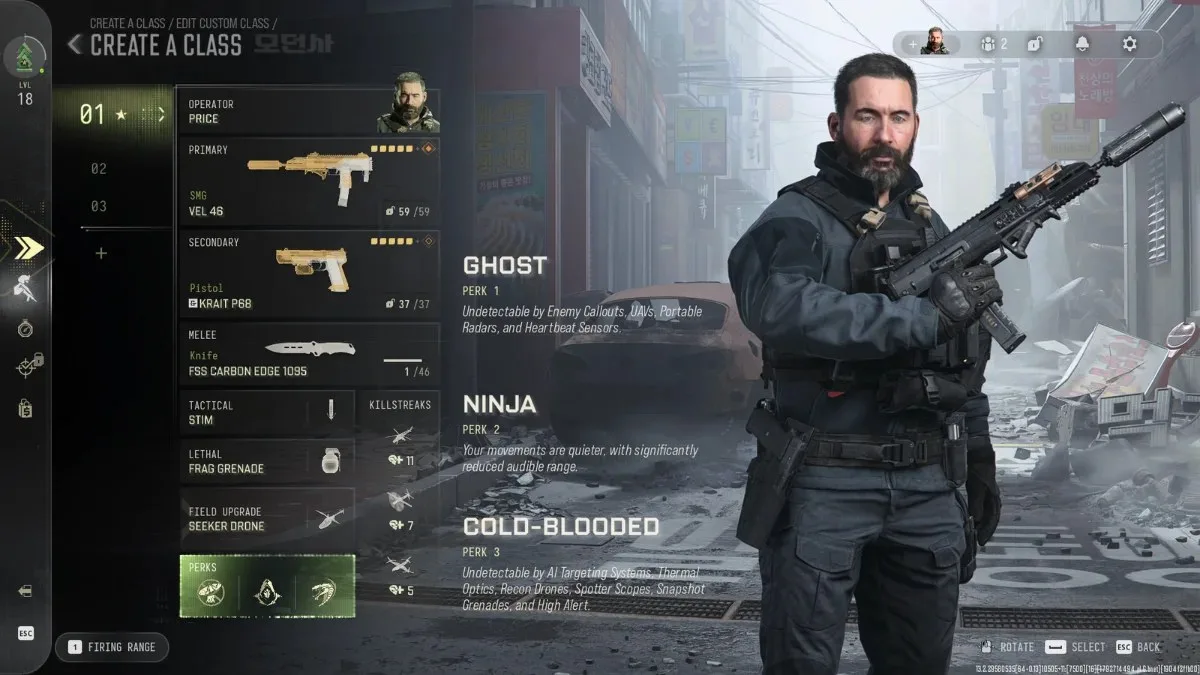Best VEL-46 class setup in Modern Warfare 4 Multiplayer, including the best perks and equipment