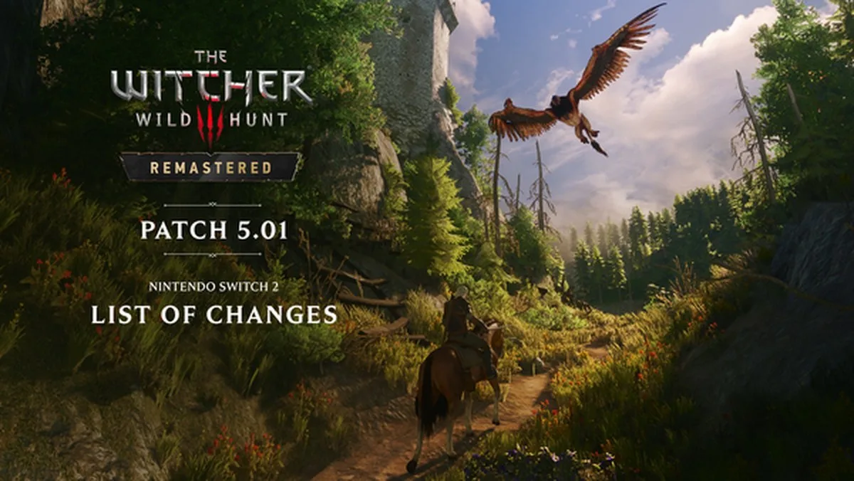 The Witcher 3: Wild Hunt Remastered gets a graphics upgrade on the Nintendo Switch 2