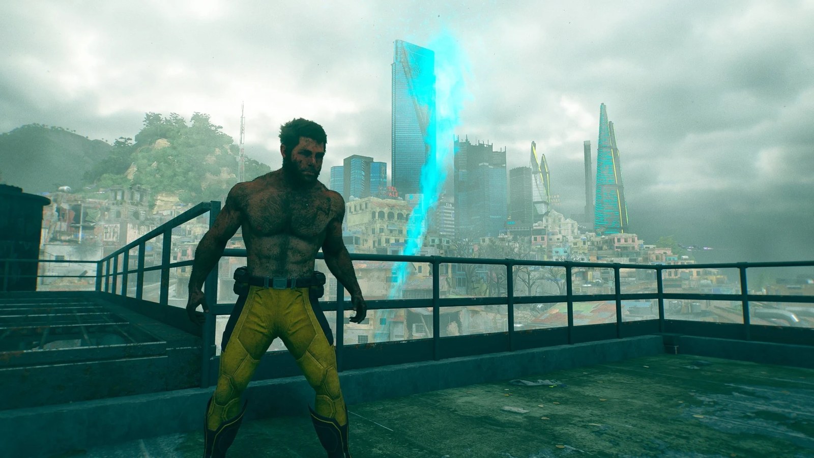 Wolverine and his stink trail.