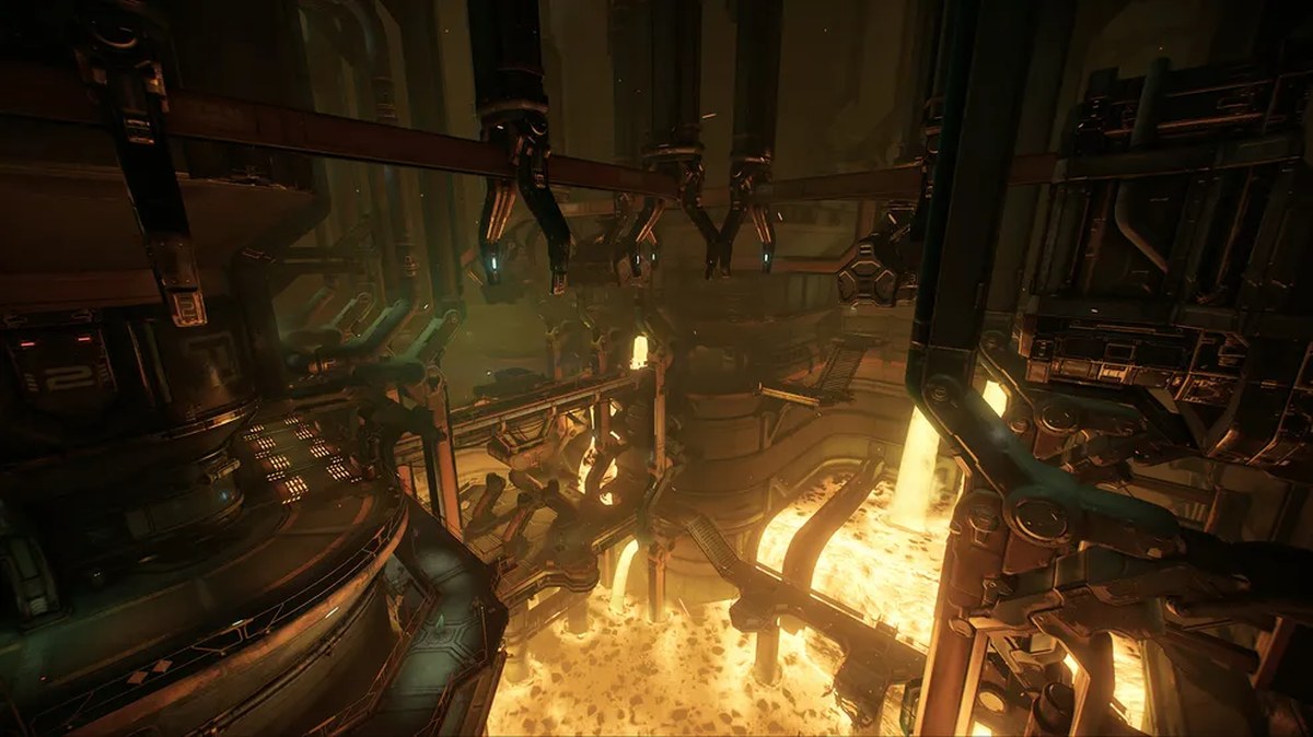 Doom running in 4K on console