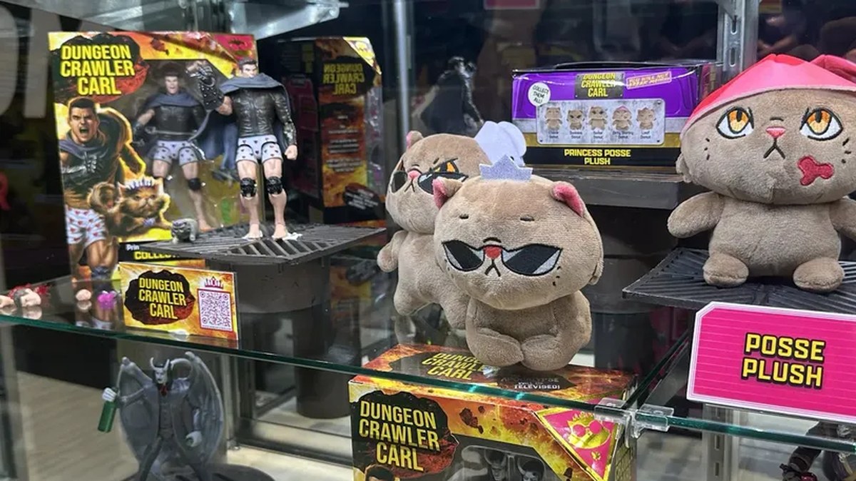 The New Princess Donut Blind Box Plushies Are Getting Shown Off at NYCC Alongside Dungeon Crawler Carl Action Figures