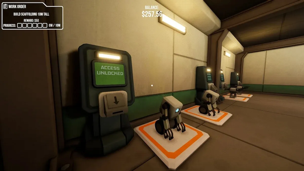 Workbot terminals in CRACK