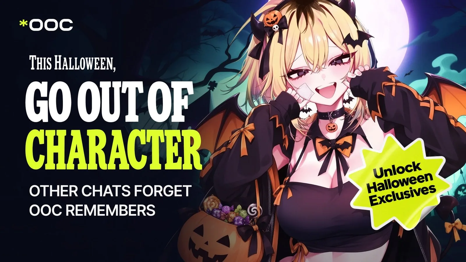 Interactive Storytelling App OOC Introduces Halloween Event with Special Rewards
