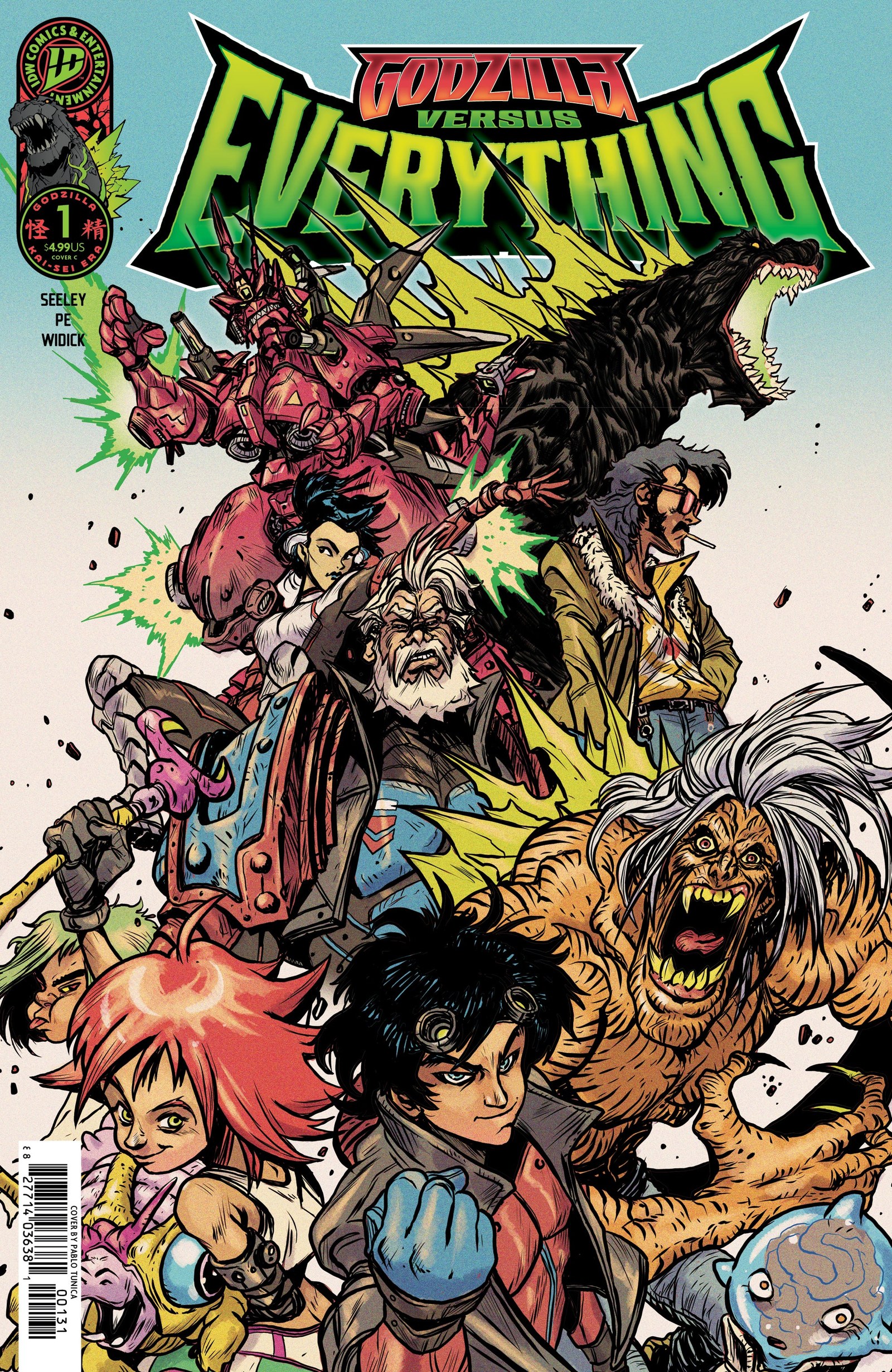 IDW Announces Godzilla Versus Everything Crossover Miniseries for 2027