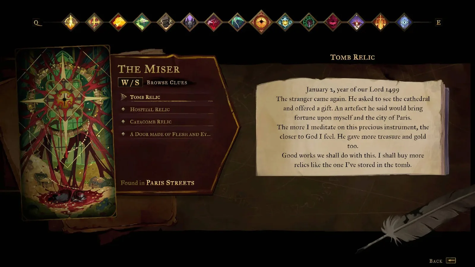 Where To Find The Miser's Three "Eyes" Relics In Castlevania: Belmont's Curse