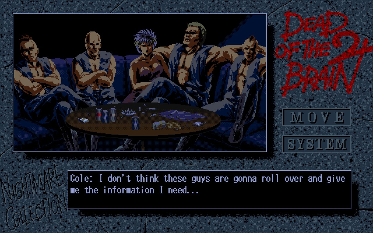PC-98 horror game Dead of the Brain 2